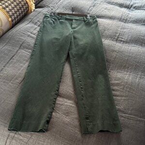 Banana Republic Dark Green Sloan Pants